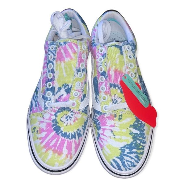 Vans | Shoes | Vans Comfycush Old Skool Tie Dye Size 9